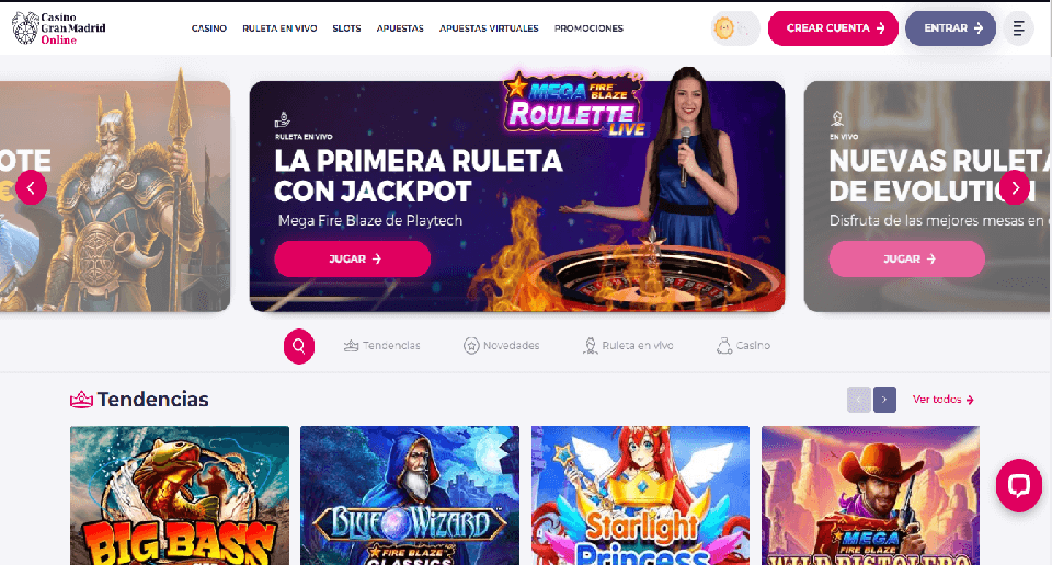 casino gran madrid en ligne